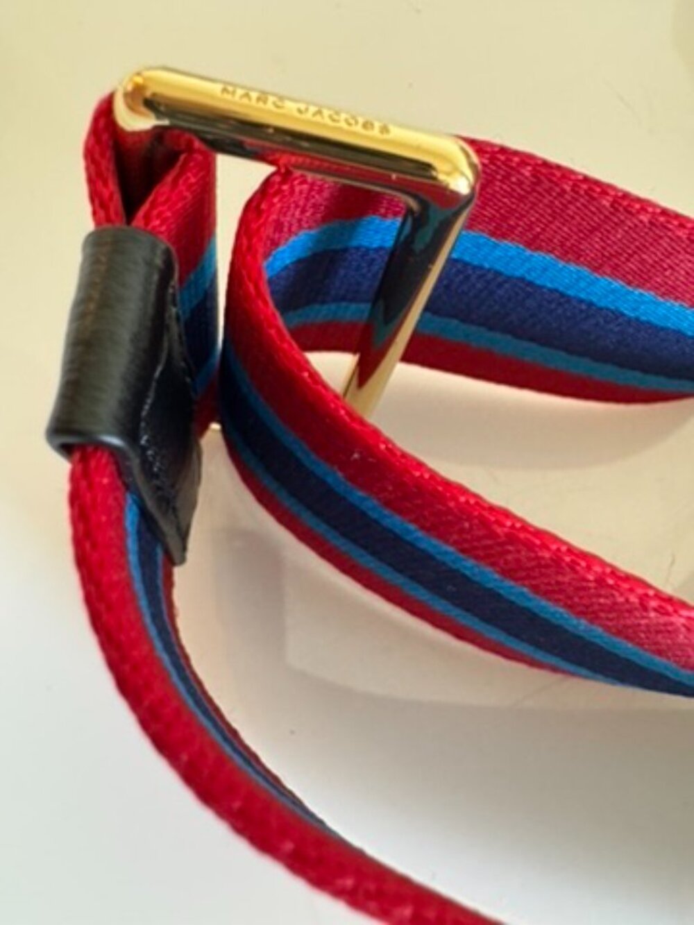 MARC JACOBS Sport Stripe Webbing Bag Strap - Picture 7 of 9